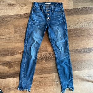 Madewell 10 Inch High-Rise Skinny Jean